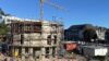 Baustelle ZOB Friedrich Ebert Platz